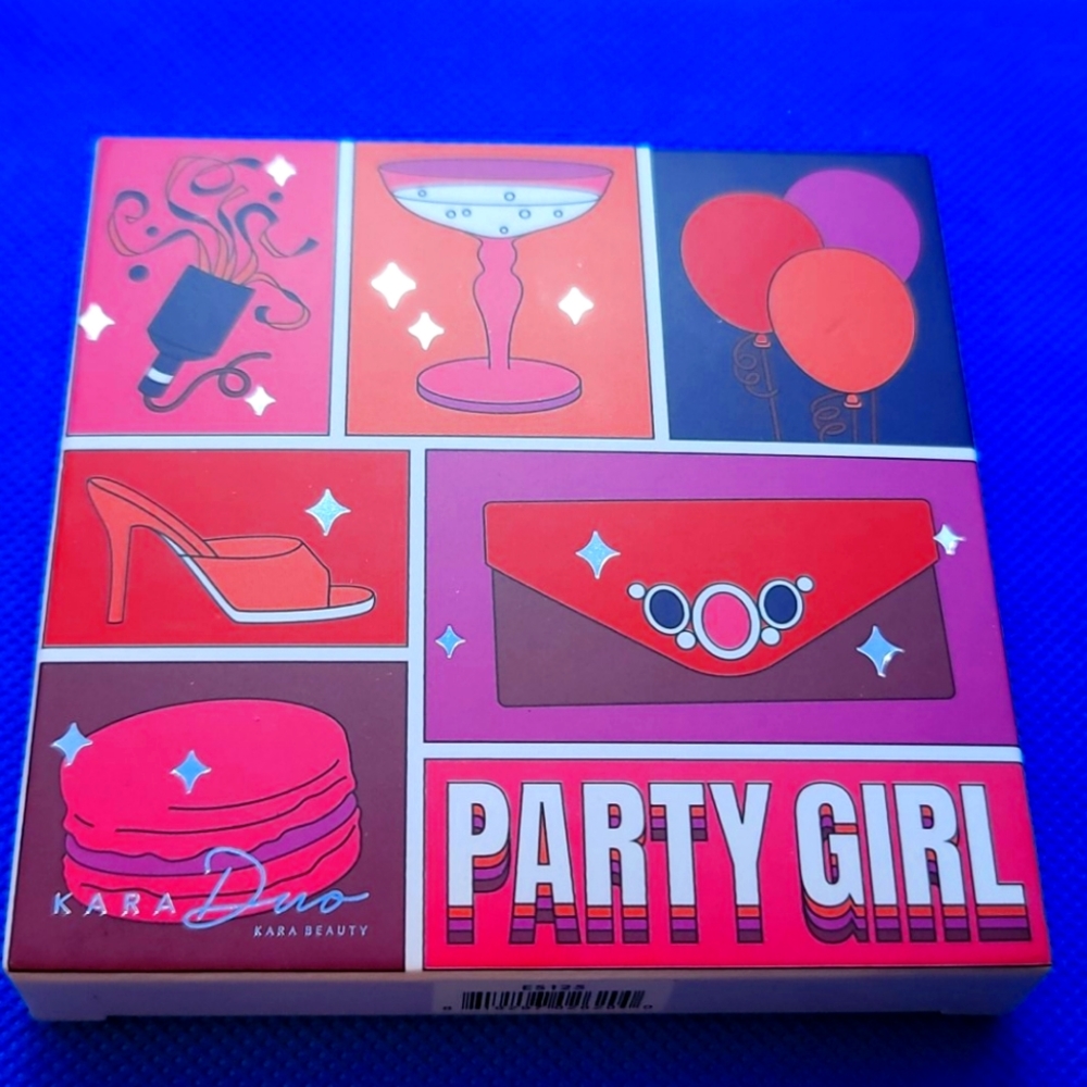 Kara Duo Party Girl Eyeshadow Palette